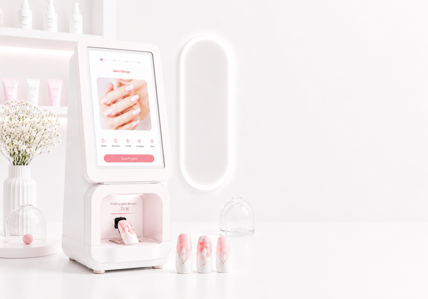 O2Nails AI Nail Printer